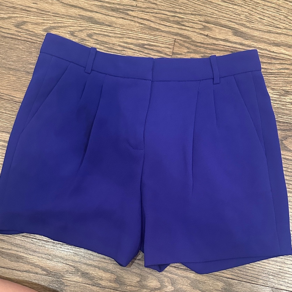J. Crew High Waist Deep Purple Women's Dressy Shorts